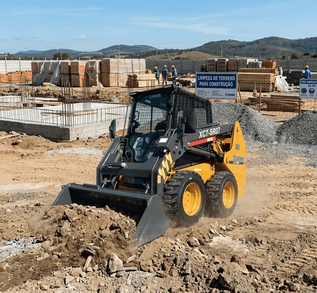 Limpeza de terreno para construcao